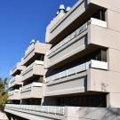 Tupper Hall, before railing replacement